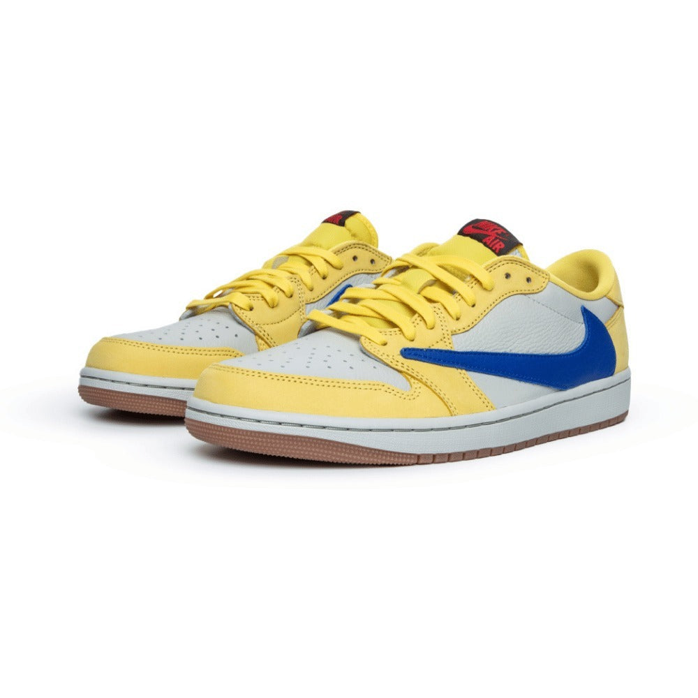 Retro Low Top Sneakers - Canary Yellow Edition