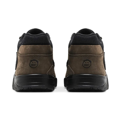 Retro Trainer Sneakers - Dark Mocha Edition