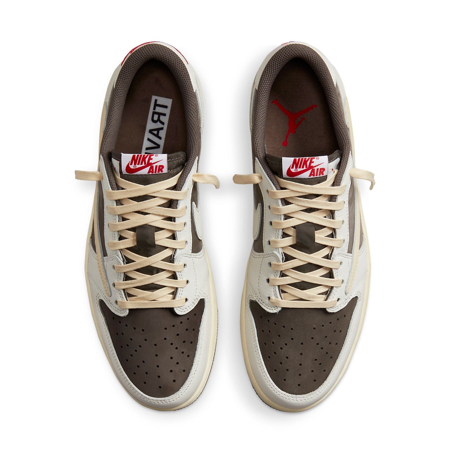 Retro Low Top Sneakers - Reverse Mocha Edition