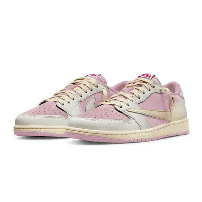Retro Low Top Sneakers - Pink Golf Edition