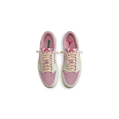 Retro Low Top Sneakers - Pink Golf Edition