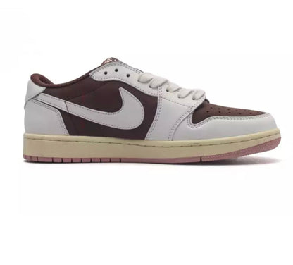 Retro Low Top Sneakers - Dark Pony & Pink Edition